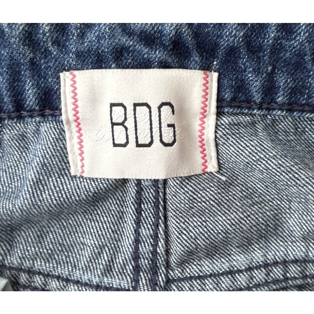 BDG Bella Baggy Carpenter Jeans Size 24 Double Knee Utility Y2K Skater Grunge - Picture 8 of 13